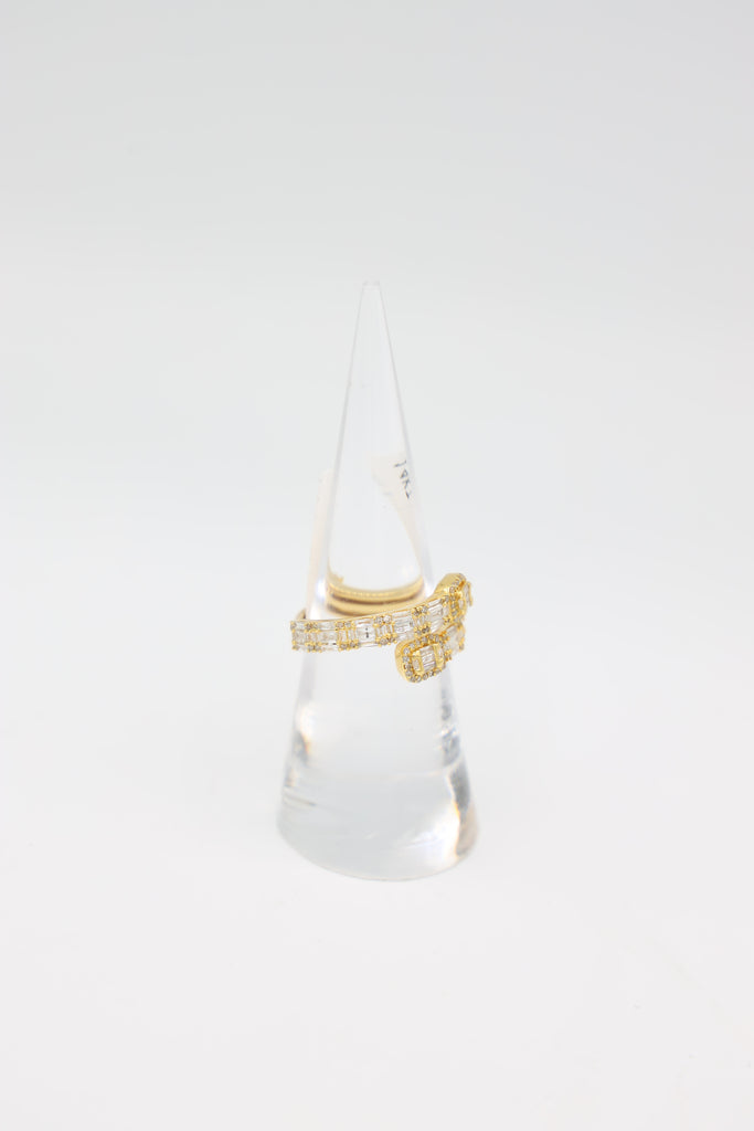 *NEW* 207 14K Women's Open Baguette Diamond VVS 💎 Ring JTJ™ - Javierthejeweler