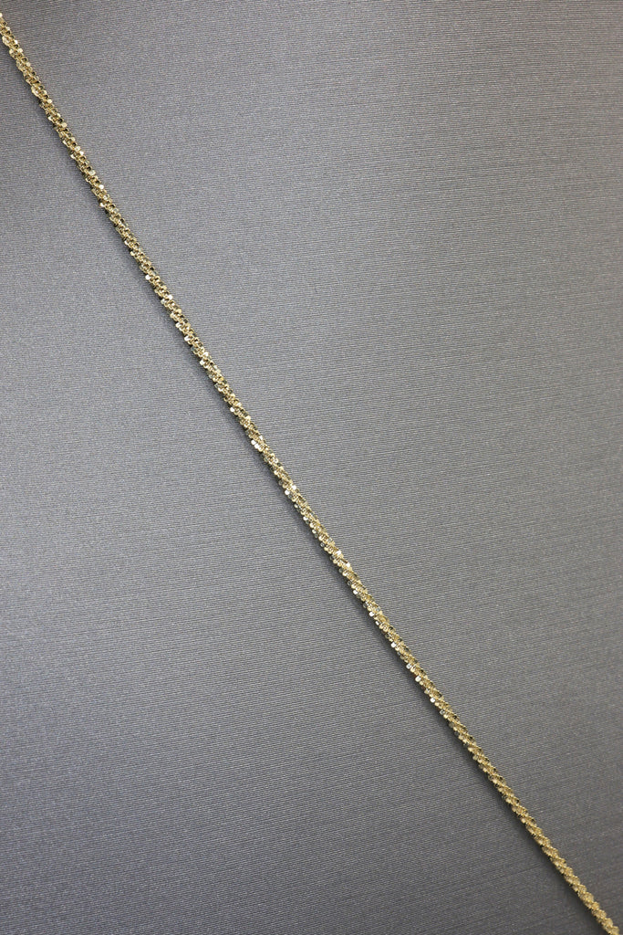 *NEW* 14k Initial (A) Diamond 💎 Pendant W/ Rope Diamond Cut Chain JTJ™ - Javierthejeweler