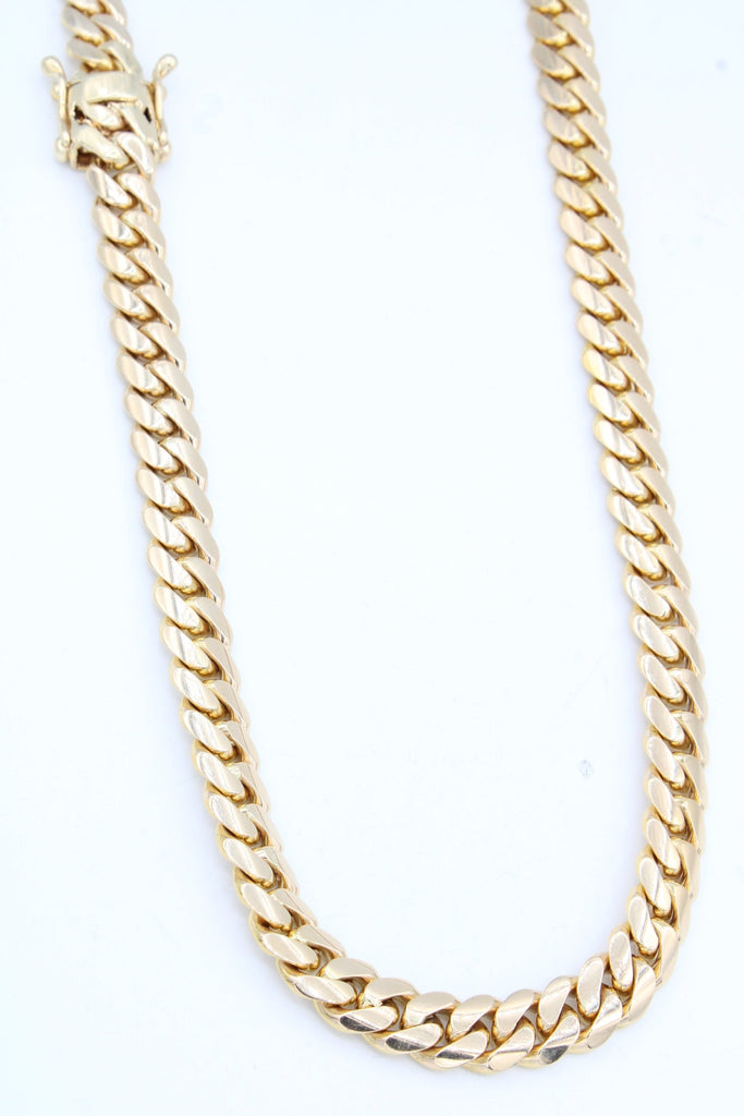 *NEW* 207 14k Cuban Miami SOLID Chain (10.6MM / 24” inches) JTJ™ - Javierthejeweler