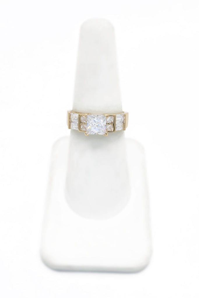*NEW* 14K Cz Engagement Baguette Ring JTJ™ - Javierthejeweler
