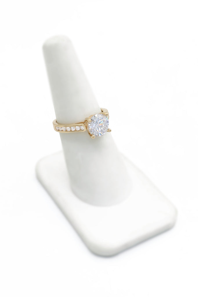 *NEW* 14K Cz Stone Engagement Ring JTJ™ - Javierthejeweler
