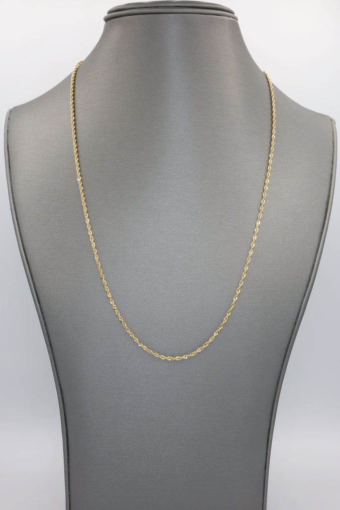 *NEW* 14k Hollow Rope Chain (2MM - 22” Inches)JTJ™ - Javierthejeweler