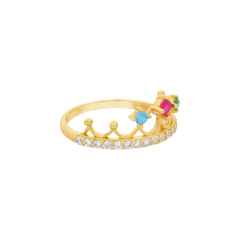 14K Princess Tiara CZ Ring JTJ™ - Javierthejeweler