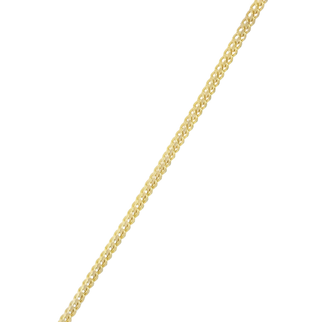 14K Jesus Face Pendant (1.5” Inches) W/ Hollow Franco Chain (20” Inches)  JTJ™ - - Javierthejeweler