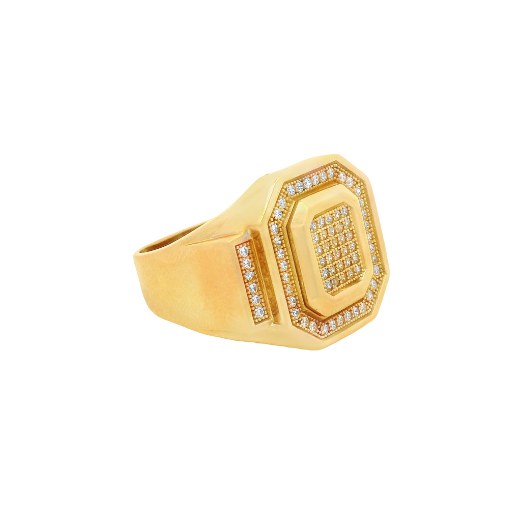 14K Men CZ Ring JTJ™ - Javierthejeweler