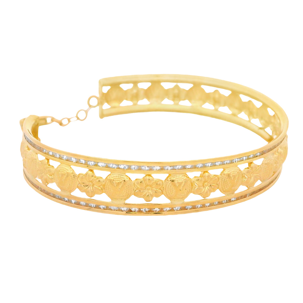14K Classic Bangle for Women LV JTJ™ - Javierthejeweler