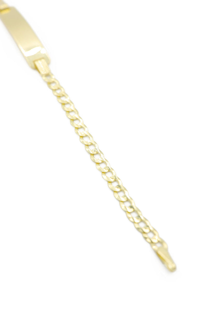 14K SOLID Baby Bracelet  👶🏼 For Engraving (3.2MM // 6" Inches) 👦🏼 👧 JTJ™ - Javierthejeweler