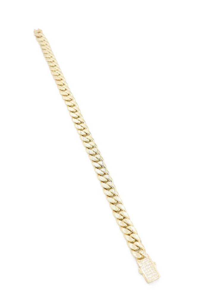 *NEW* 14K  Hollow Cuban Bracelet (7.5 mm) 🤩 JTJ™- - Javierthejeweler