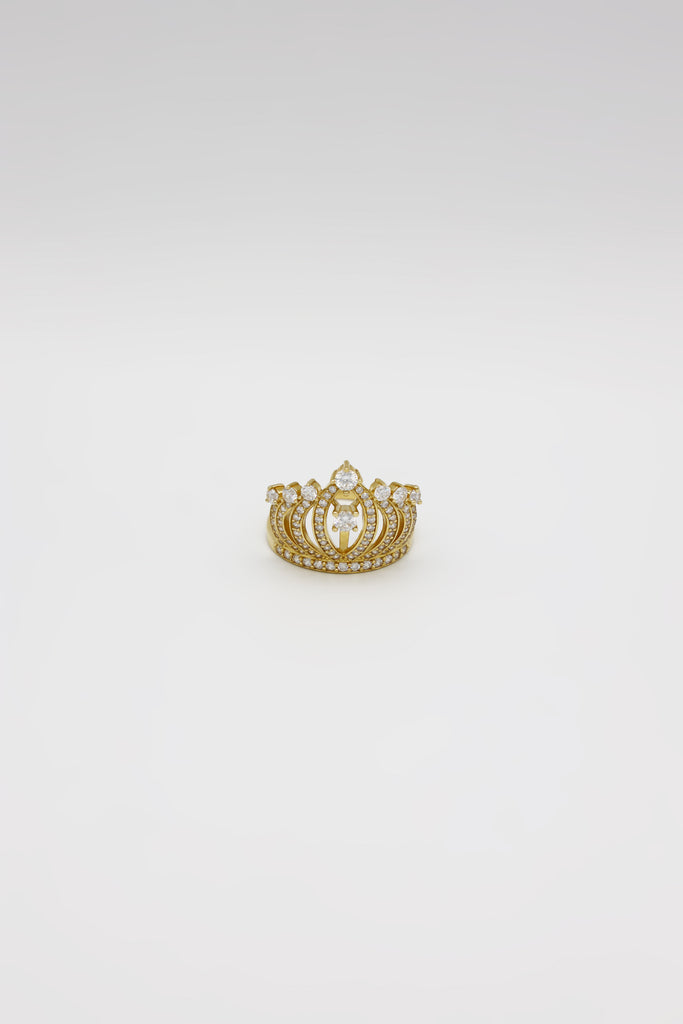 *NEW* 207 14K Cz Crown Ring JTJ™ - Javierthejeweler