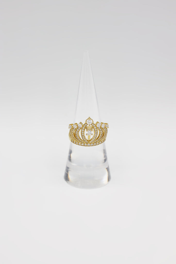 *NEW* 207 14K Cz Crown Ring JTJ™ - Javierthejeweler