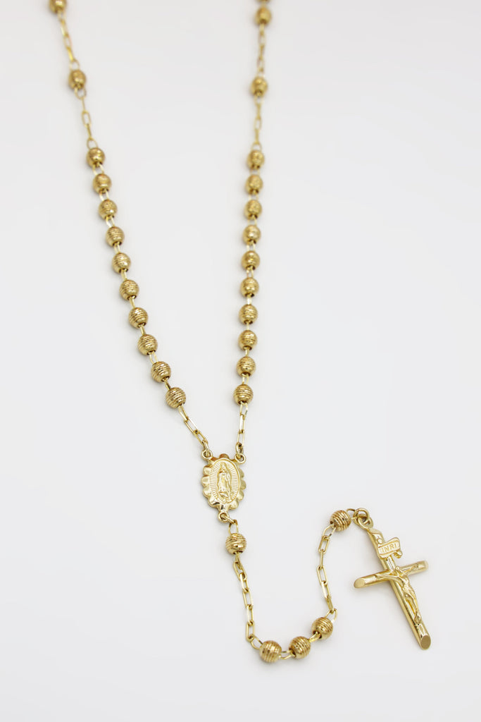 *NEW* 207 14K 🟡 Rosary (4mm - 20in) JTJ™ - Javierthejeweler