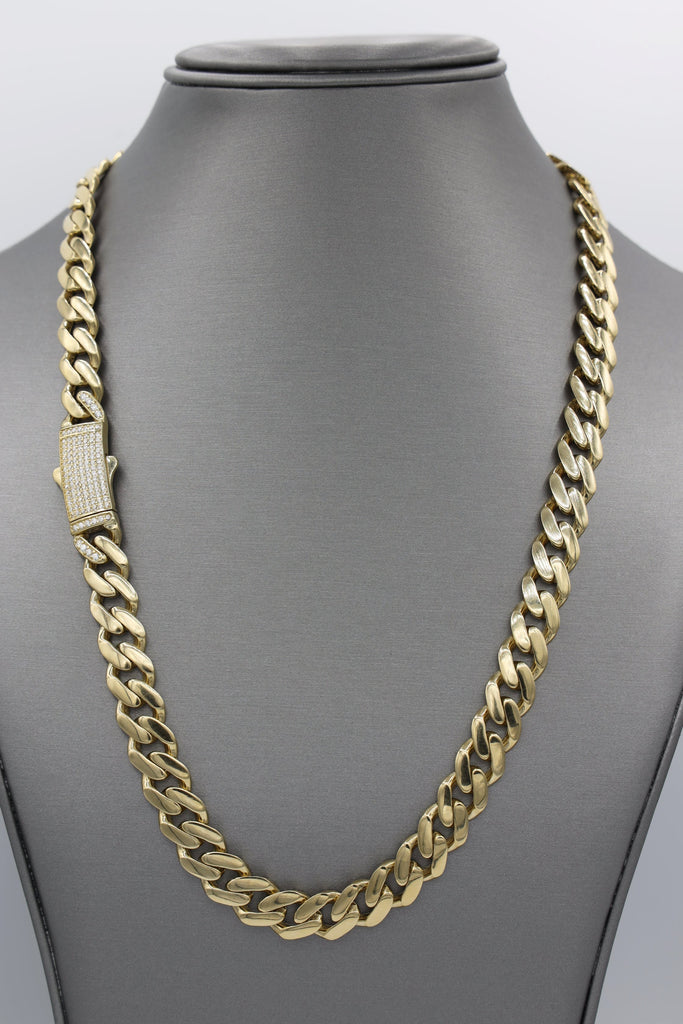 *NEW* 14K Hollow 🇮🇹 ITTALLO Chain (10 MM / 20” inches) JTJ™ - Javierthejeweler