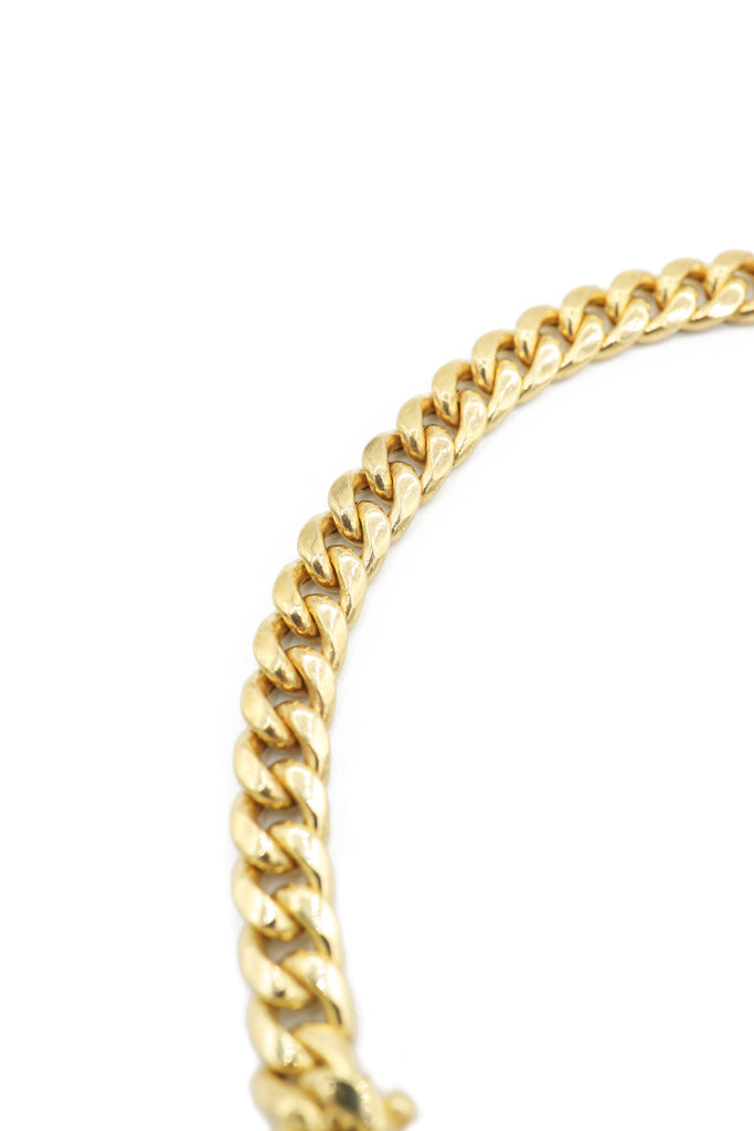 *NEW* 14k Miami Hollow Cuban Link Bracelet (6.6mm) JTJ™ - - Javierthejeweler