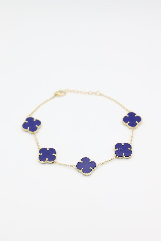 *NEW* 207 14k Blue Fancy Bracelet JTJ™ - Javierthejeweler