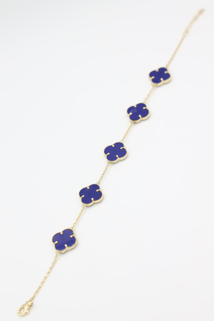 *NEW* 207 14k Blue Fancy Bracelet JTJ™ - Javierthejeweler
