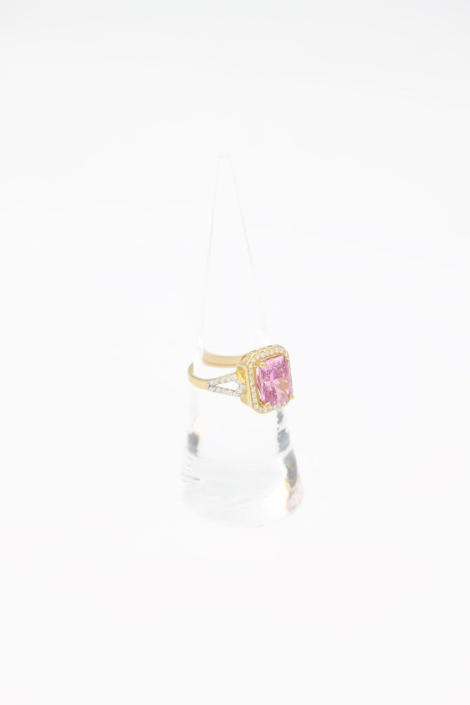 *NEW* 207 14K Cz Fancy Pink Ring JTJ™ - Javierthejeweler