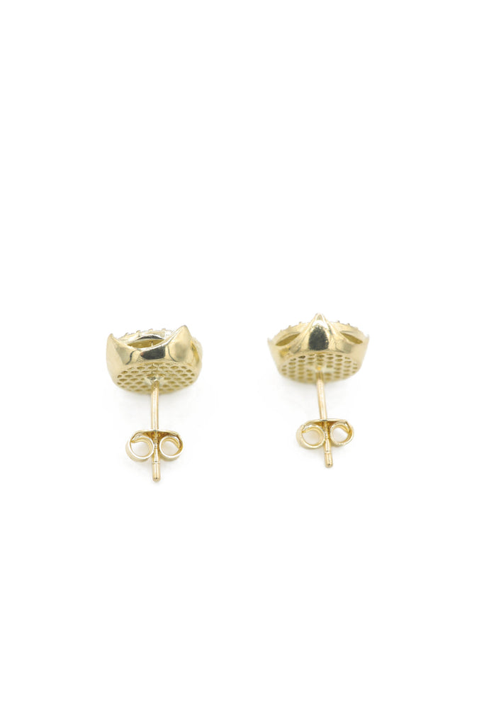 *NEW* 14K CZ Round Earrings 🟡 JTJ™ - Javierthejeweler