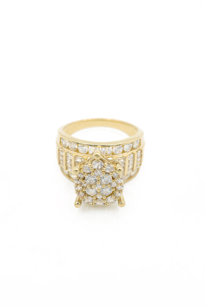 *NEW* 14K Women's Jumbo Engagement 💧 CZ Ring 😍 JTJ™ - Javierthejeweler