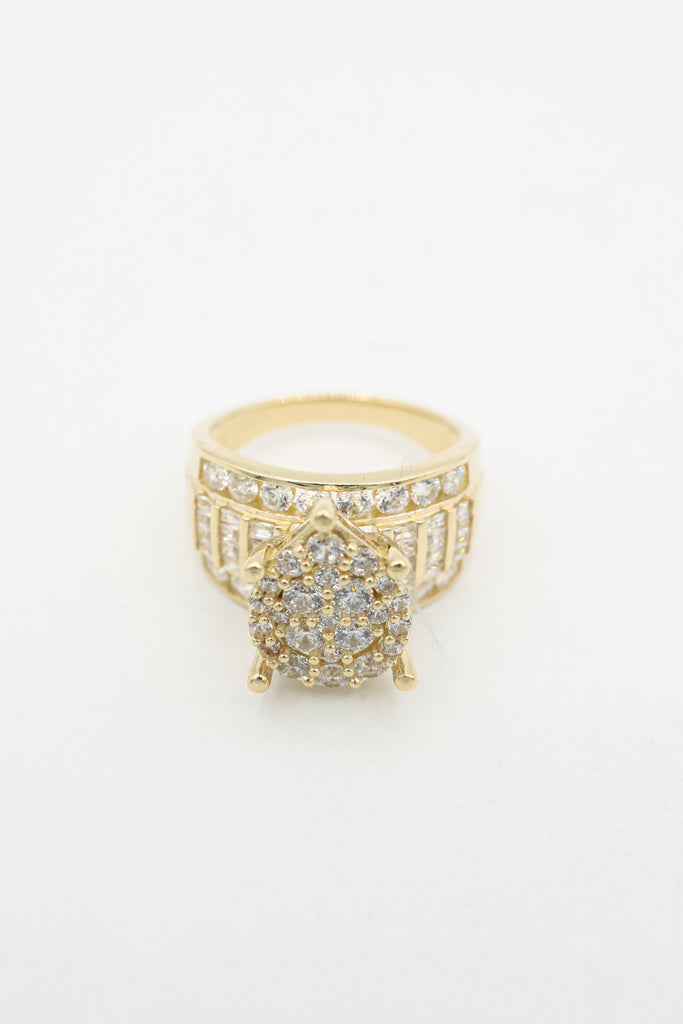 *NEW*  14K Women's Big Engagement 💧 CZ Ring JTJ™ - Javierthejeweler