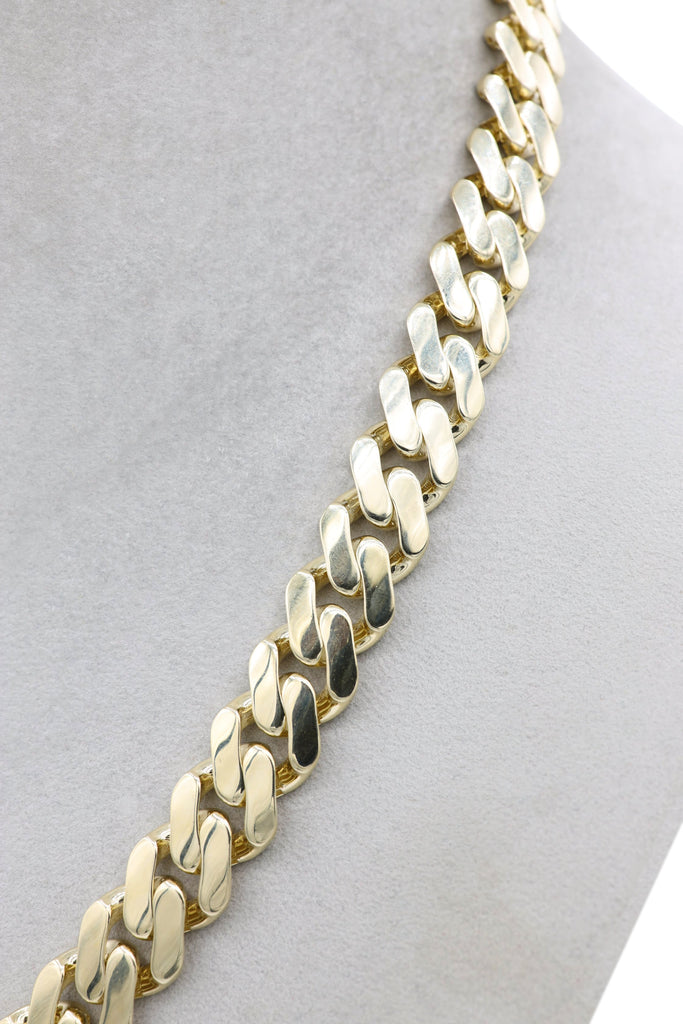 *NEW* 14K Hollow 🇮🇹 ITTALLO Chain (13.7 MM / 24” inches) JTJ™ - Javierthejeweler