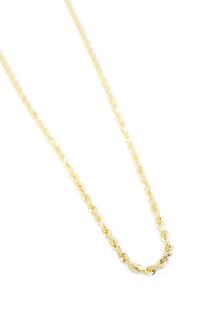 *NEW* 14K SOLID Rope Chain (2.5MM / 22” inches) JTJ™ - Javierthejeweler