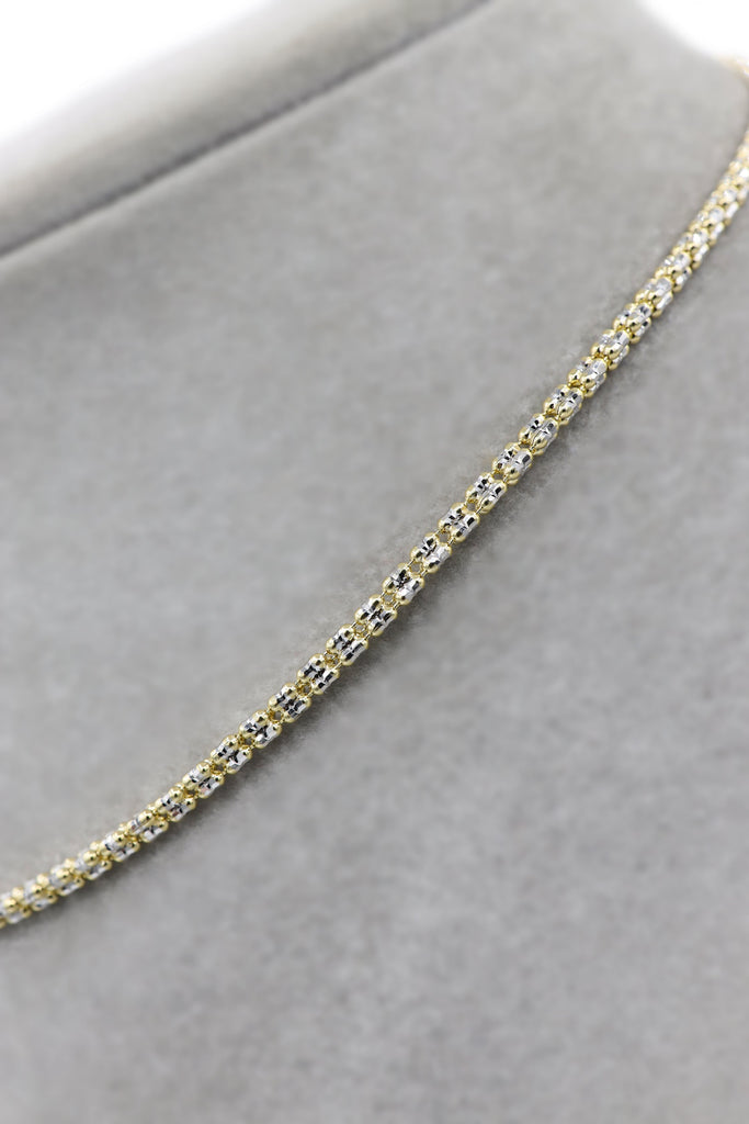 *NEW* 14K Moon Ice Chain (16” Inches // 2.5 MM) JTJ™ - Javierthejeweler