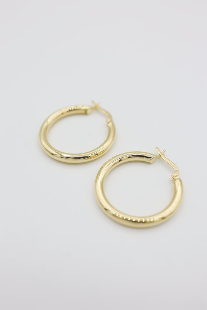 *NEW* Hoops 14k Gold Earrings JTJ™ - - Javierthejeweler
