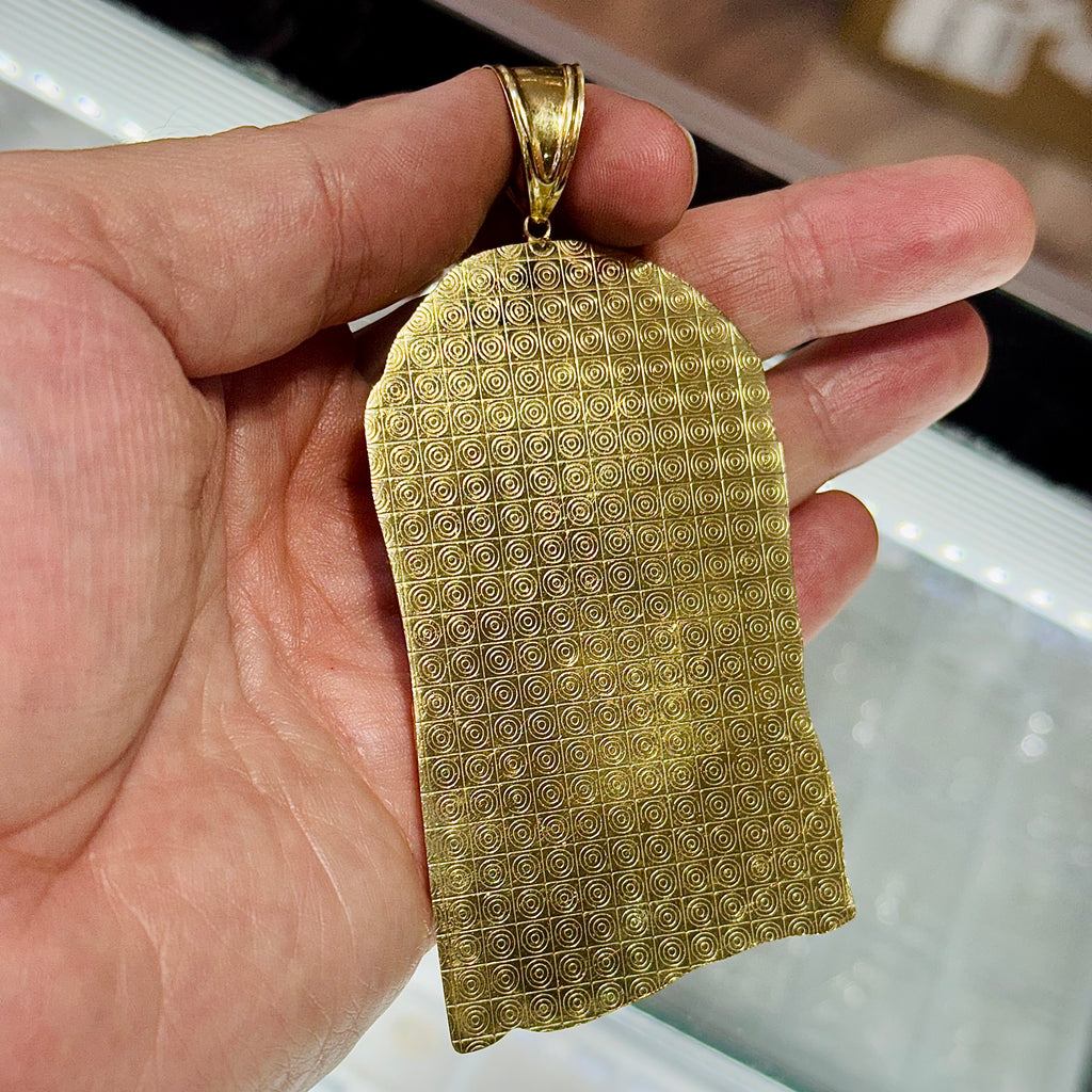 14K XXL Jesus Face Pendant (4” Inches) JTJ™ - Javierthejeweler