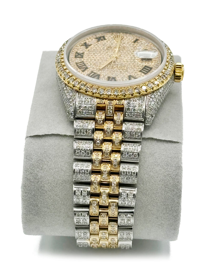 Rolex Datejust 💎 Iced Out 36MM JTJ™ - Javierthejeweler