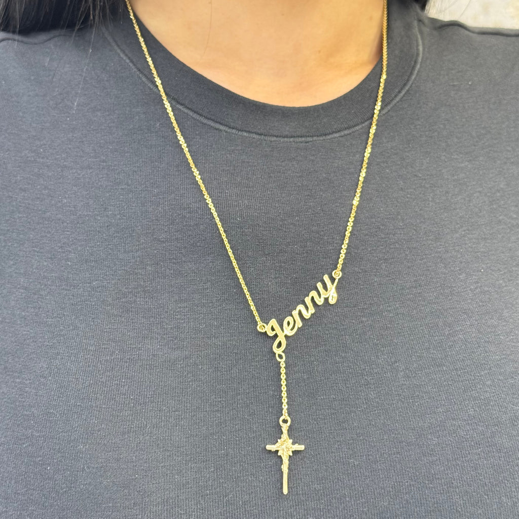 14K CRUSITA Style Custom Cross Necklace 😍 JTJ™ - Javierthejeweler
