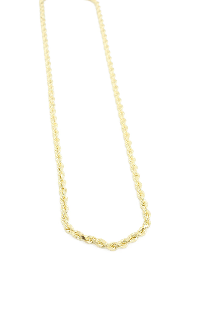 *NEW* PA 14K SOLID Rope Chain (4MM / 26” inches) JTJ™ - Javierthejeweler