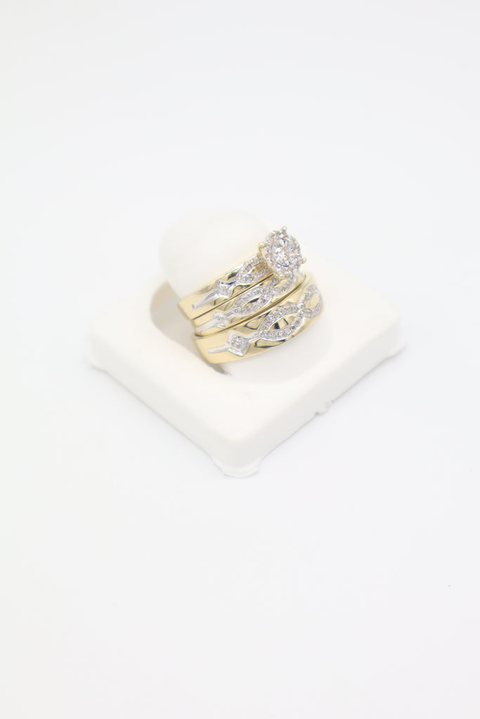 *NEW* PA 14K Trio Set Diamond 💎 Rings I JTJ™ - Javierthejeweler