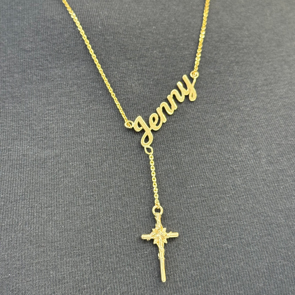 14K CRUSITA Style Custom Cross Necklace 😍 JTJ™ - Javierthejeweler