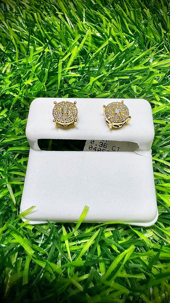 *NEW* 14K 💎💎 (VS) Round Diamonds Earrings JTJ™ - Javierthejeweler