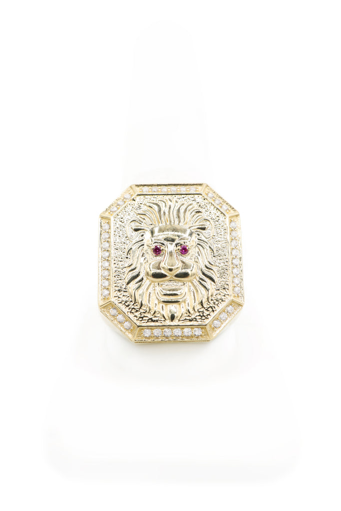 *NEW* 14k Men’s Lion Ring CZ JTJ™ - - Javierthejeweler
