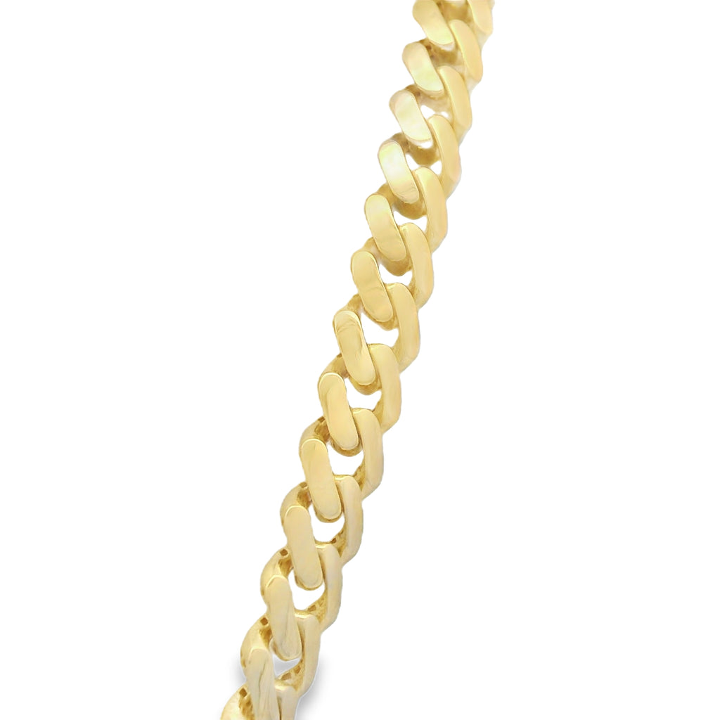 14K PP GIRLS 😍 Pendant W/ Hollow Cuban Monaci Choker (16” Inches) JTJ™ - Javierthejeweler