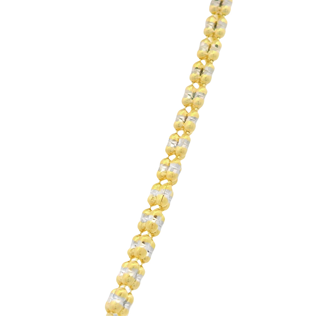 14K CZ Butterfly Pendant W/ Moon Ice Chain JTJ™ - Javierthejeweler