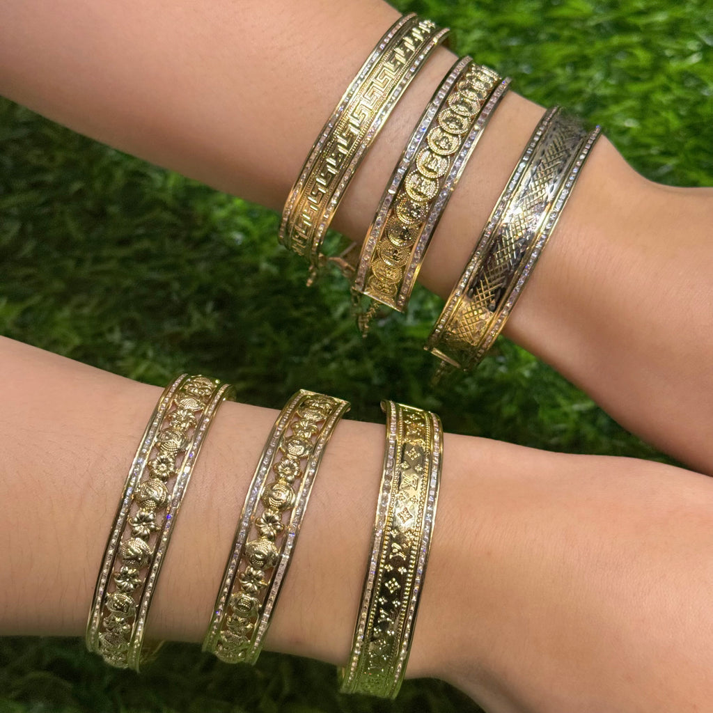 14K Classic Bangle for Women Medusa Style JTJ™ - Javierthejeweler