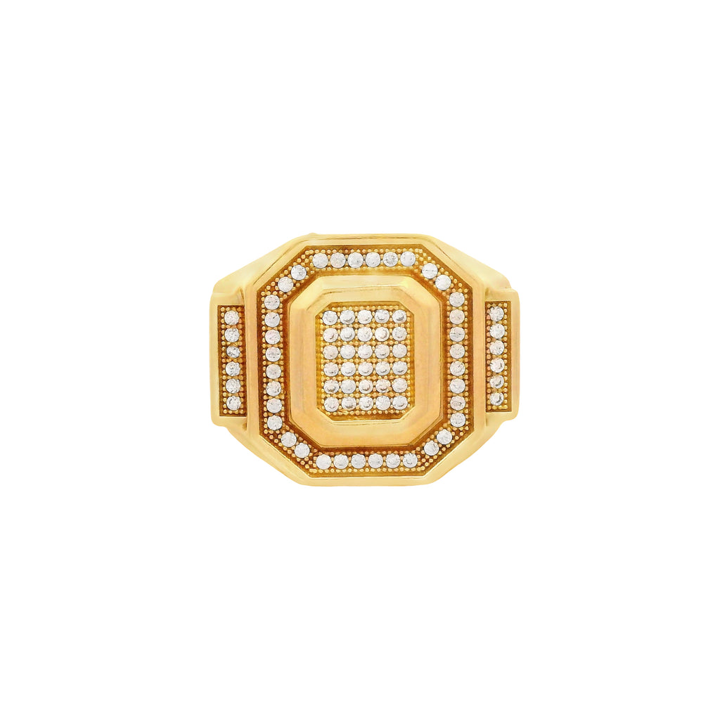 14K Men CZ Ring JTJ™ - Javierthejeweler