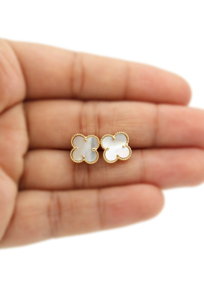 *NEW* 14K White VC Earrings - JTJ™ - Javierthejeweler