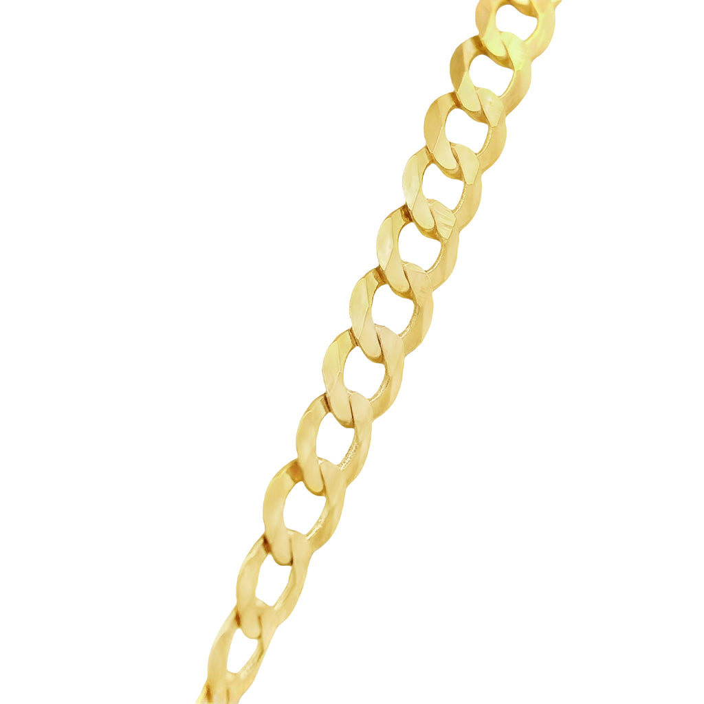 14K Jesus CZ Pendant W/ Solid Cuban Chain (3MM - 22” Inches) JTJ™ - Javierthejeweler