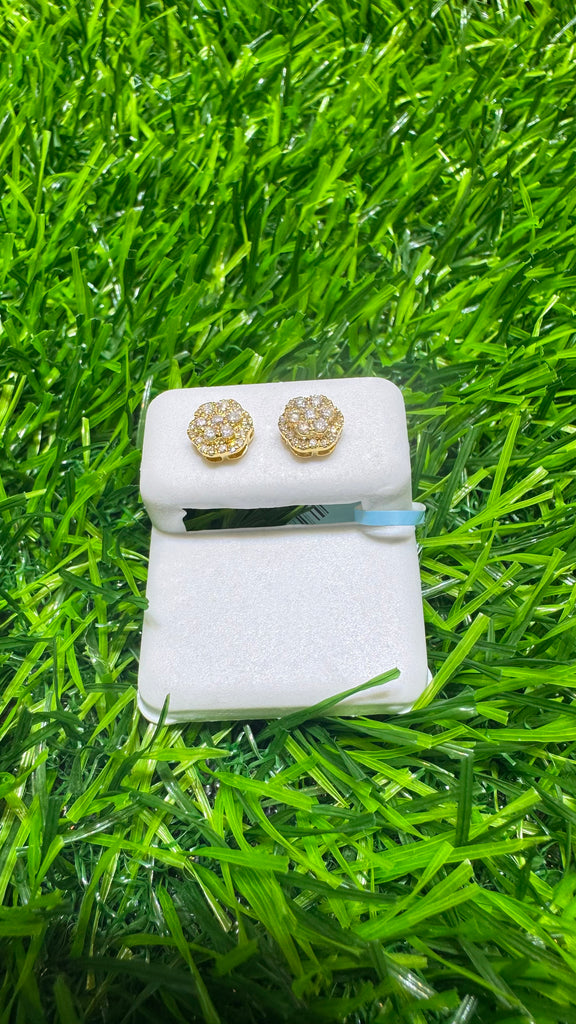 *NEW* 14K 💎💎 (VS) Money Flower Diamonds Earrings JTJ™ - Javierthejeweler