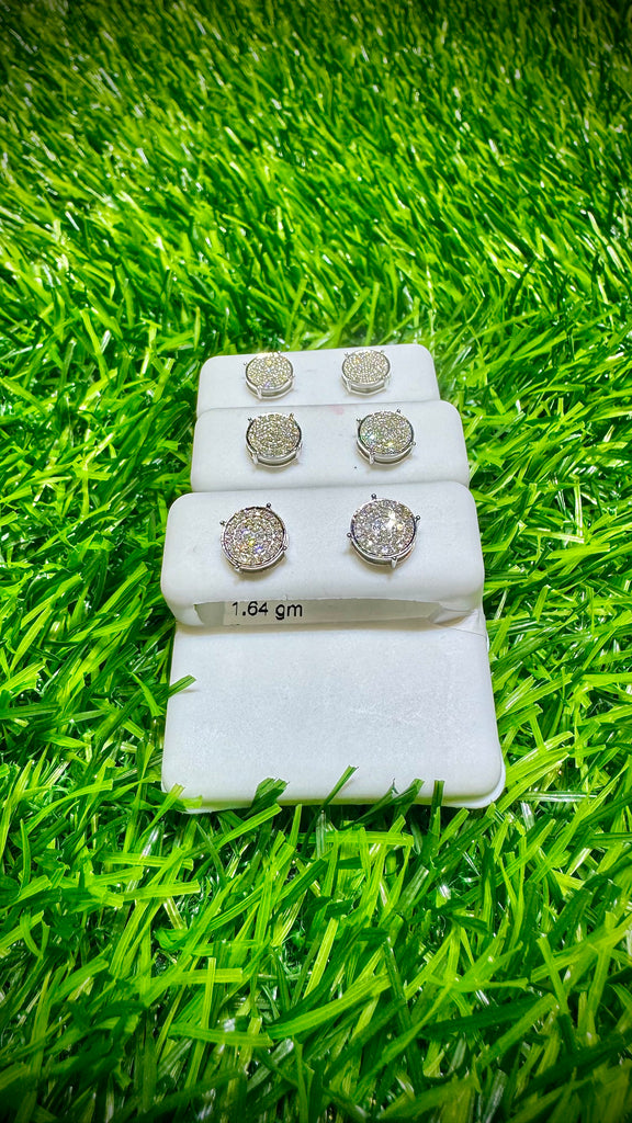 *NEW* 14K 💎💎 (VS) White Gold Diamonds Earrings JTJ™ - Javierthejeweler