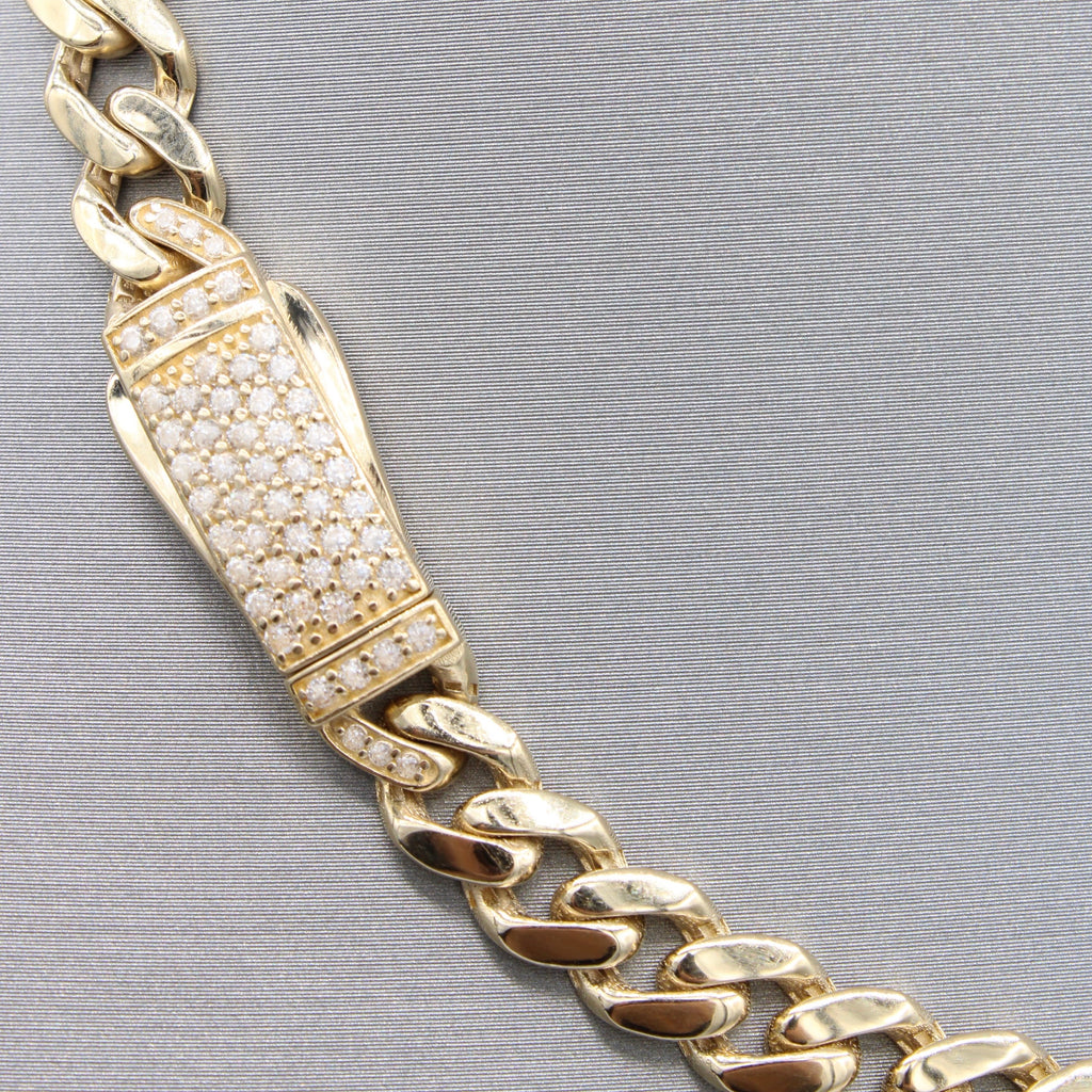 14k Hollow Cuban ITTALLO Choker for Women (8MM - 16" Inches) JTJ™ - Javierthejeweler