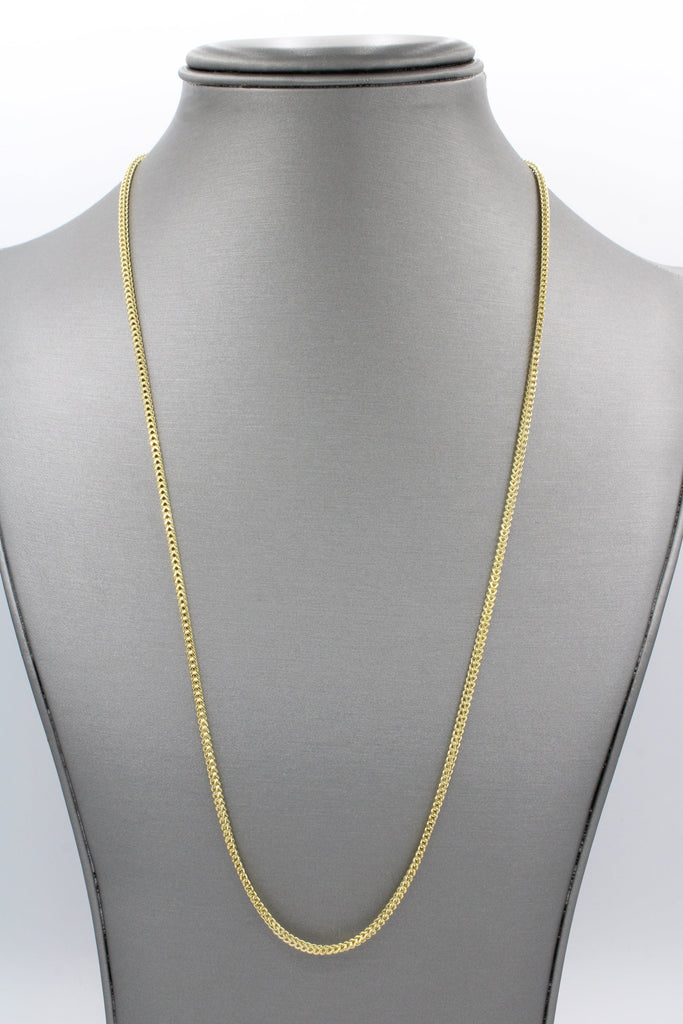 *NEW* 14K Hollow Franco Chain (20” inches) JTJ™ - Javierthejeweler