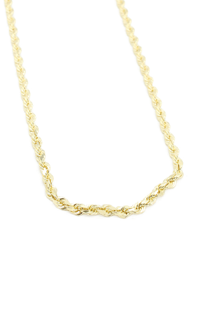 *NEW* PA 14K SOLID Rope Chain (3.5MM / 22” inches) JTJ™ - Javierthejeweler