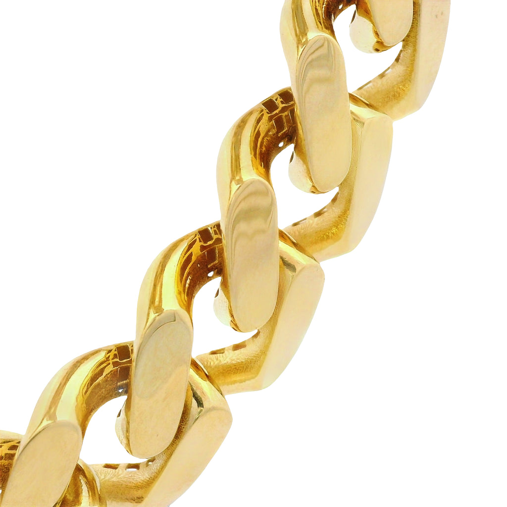 14K Hollow Cuban 🇮🇹 ITTALLO Chain (12.5mm - 24” inches) JTJ™- - Javierthejeweler