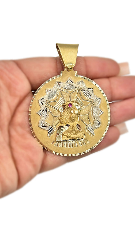 207 14K Virgen Pendant (Large) JTJ™ - Javierthejeweler