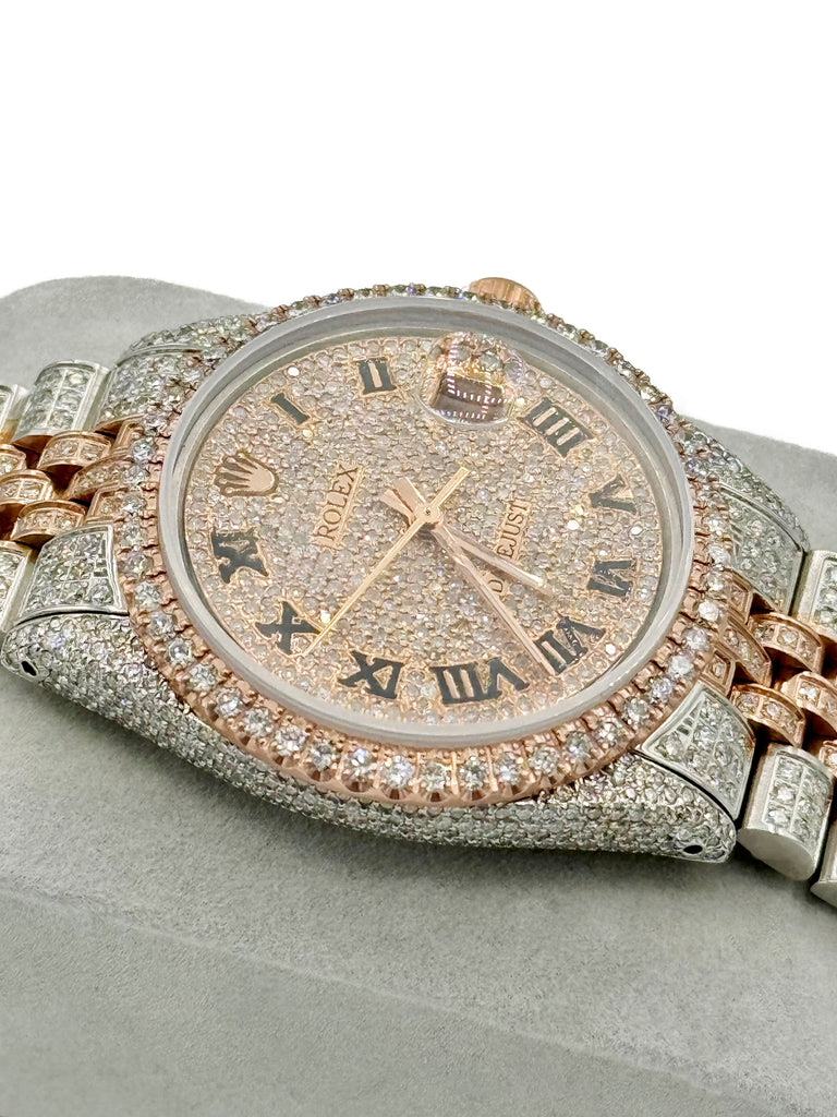 Rolex Datejust 💎 Iced Out 36MM JTJ™ - Javierthejeweler