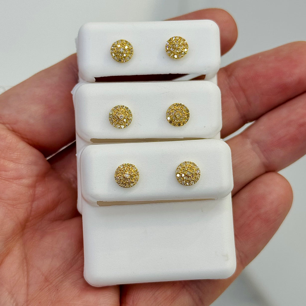 14K 💎💎 VS Round Diamonds Earrings JTJ™ - Javierthejeweler